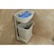Basicwise 2 Tier Plastic Laundry Basket with Wheels QI003311 - alternate 6